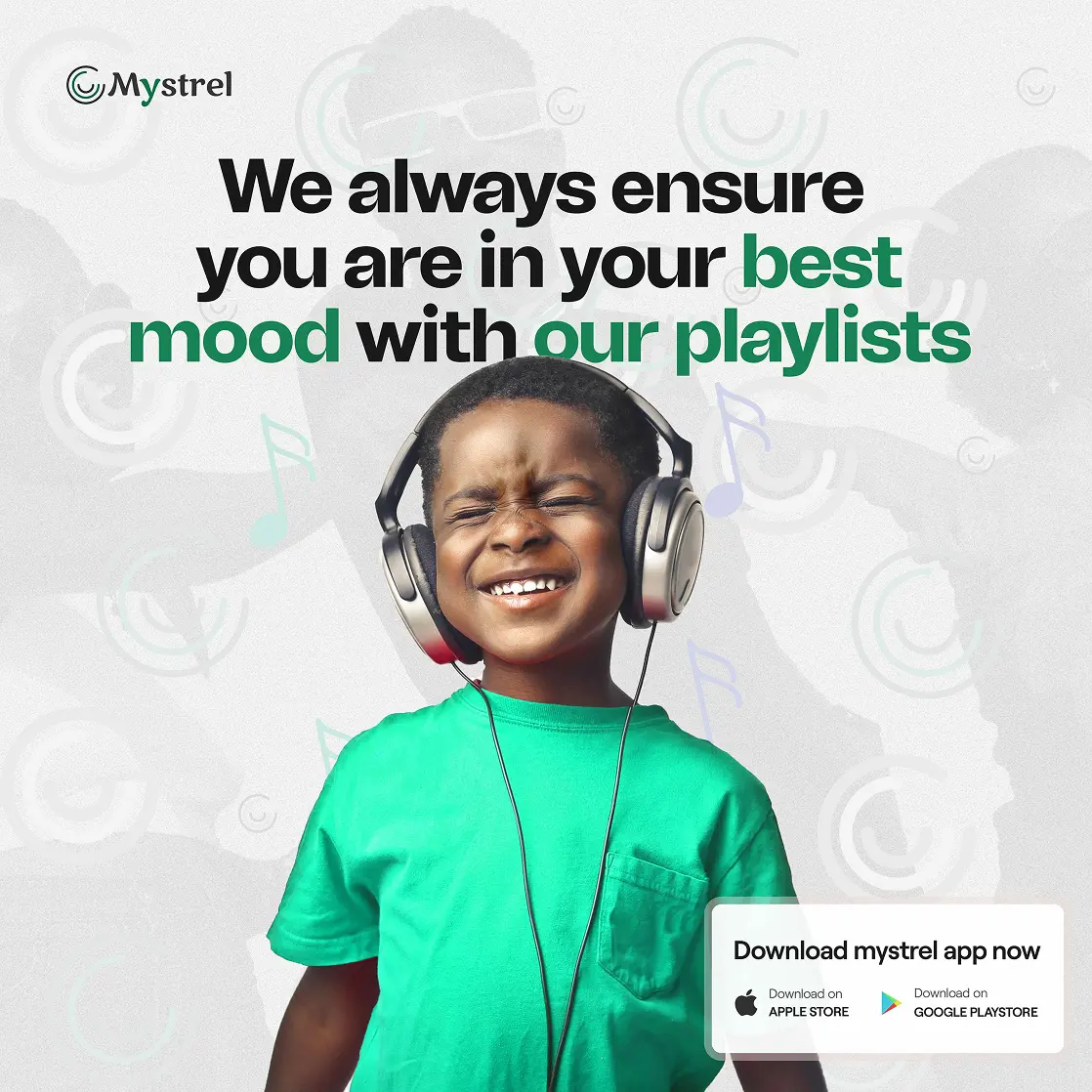 mystrel promotion flyer